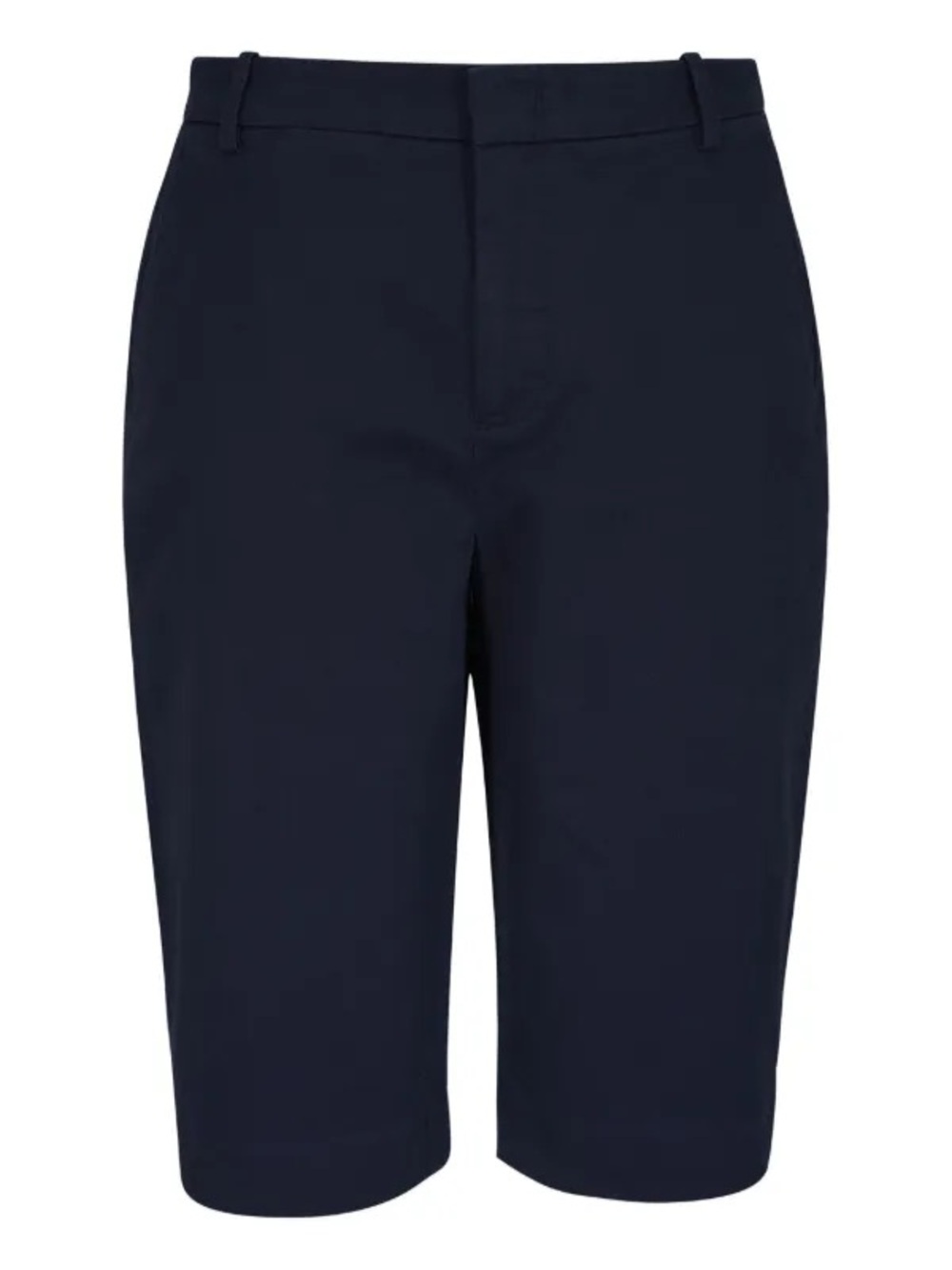 NWT Vince Women's Navy Tailored Bermuda Knee Length Shorts - size 2